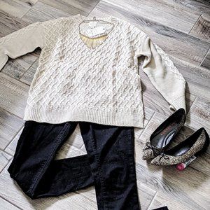 NWT St. John's Bay crew neck sweater, small